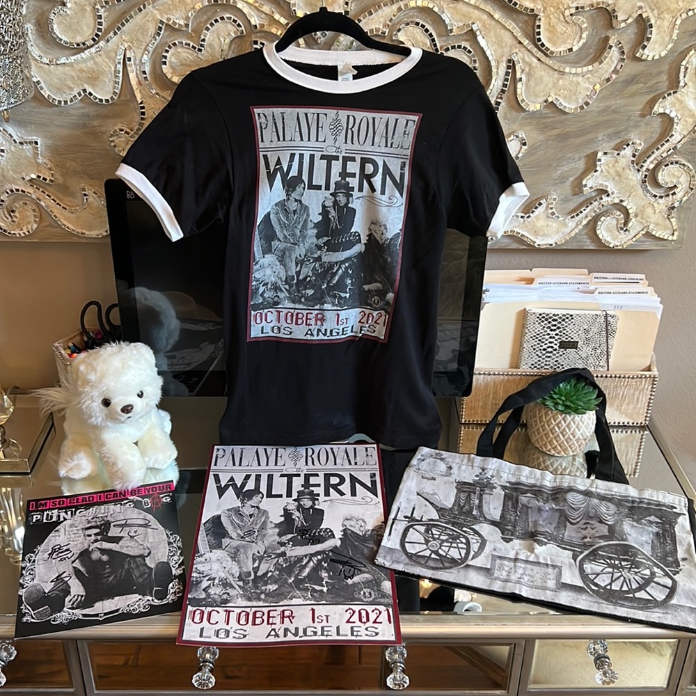 Rare Palaye Royale Authentic Concert Memorabilia Bundle